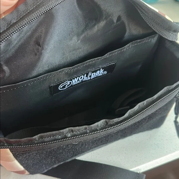 WOLF Tan and Black Women's Bag - Picture 4 of 4